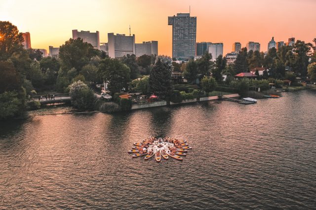 (c) Flotus SUP-Boards von Flotus auf der Alten Donau